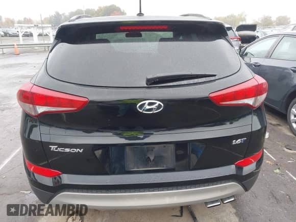 2017 Hyundai Tucson Sport with VIN KM8J33A27HU521276, listed as a IAAI auction lot 43574859 with 127,108 mi miles and . Bid and sale history available at DreamBid. Image 16.