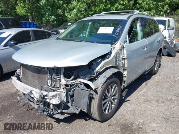 ✅ 2016 Nissan Pathfinder SV • VIN: 5N1AR2MM1GC611565 • Lot: 42319877. Wystawiony na IAAI z przebiegiem 106 246 mil. Bezpłatny archiwum sprzedaży aukcyjnych z USA i szczegółowy raport historii pojazdu na DreamBid. Zdjęcie 2.