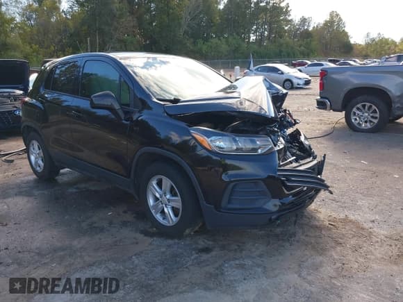 ✅ 2020 Chevrolet Trax LS • VIN: KL7CJKSB2LB034791 • Lot: 43544282. Listed on IAAI with 90,702 mi. Free auction sales archive from the USA and detailed vehicle history report at DreamBid. Image 1.