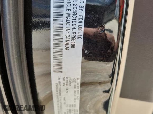 ✅ 2020 Chrysler Voyager LXi • VIN: 2C4RC1DG4LR265106 • Lot: 61725655. Wystawiony na Copart z przebiegiem 123 895 mil. Bezpłatny archiwum sprzedaży aukcyjnych z USA i szczegółowy raport historii pojazdu na DreamBid. Zdjęcie 13.