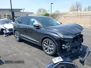 ✅ 2022 Acura MDX Technology • VIN: 5J8YD9H42NL002584 • Lot: 42052582. Listed on IAAI with 37,122 mi. Free auction sales archive from the USA and detailed vehicle history report at DreamBid. Image 1.