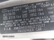 ✅ 2006 Hyundai Elantra GLS • VIN: KMHDN46D86U215577 • Lot: 41210894. Wystawiony na IAAI z przebiegiem 154 459 mil. Bezpłatny archiwum sprzedaży aukcyjnych z USA i szczegółowy raport historii pojazdu na DreamBid. Zdjęcie 9.