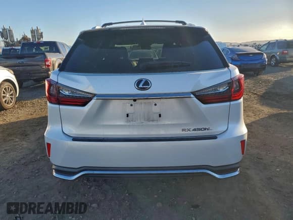 ✅ 2020 Lexus RX 450hL • VIN: JTJHGKFA9L2010803 • Лот: 95207115. Опубликован ранее на Copart с пробегом 58 164 миль. Бесплатный доступ к архиву аукционных продаж из США и подробный отчёт об истории автомобиля на DreamBid. Изображение 6.