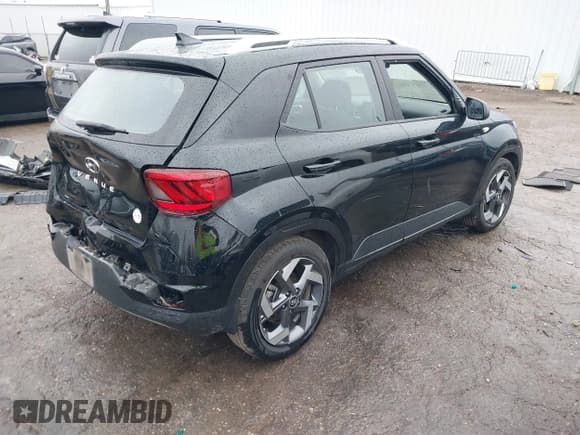 ✅ 2021 Hyundai Venue SEL • VIN: KMHRC8A34MU071296 • Lot: 41962703. Listed on IAAI with 79,498 mi. Free auction sales archive from the USA and detailed vehicle history report at DreamBid. Image 4.