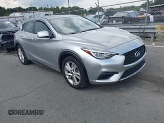 ✅ 2017 Infiniti QX30 Premium • VIN: SJKCH5CPXHA033733 • Lot: 43030723. Listed on IAAI with 89,182 mi. Free auction sales archive from the USA and detailed vehicle history report at DreamBid. Image 1.