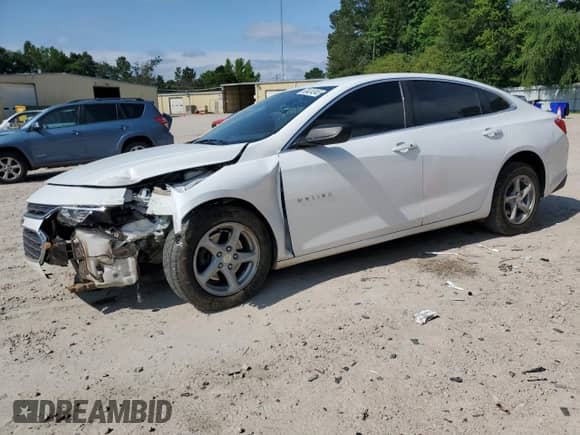 2018 Chevrolet Malibu LS z VIN 1G1ZB5ST4JF213594, wystawiony jako Copart lot #60424345 z przebiegiem 125 877 mil mil oraz Szkoda całkowita • Salvage title. Historia ofert i sprzedaży dostępna na DreamBid. Obrazek 1.