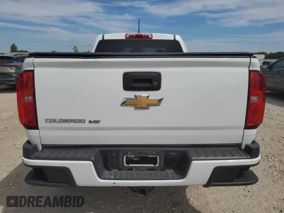 2019 Chevrolet Colorado 2WD Work Truck with VIN 1GCHSBEN7K1152092, listed as a Copart auction lot 71048095 with 76,279 mi miles and Salvage title. Bid and sale history available at DreamBid. Image 6.