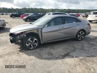 ✅ 2023 Hyundai Elantra Limited • VIN: KMHLN4AJ9PU050746 • Lot: 60459455. Listed on Copart with 44,566 mi. Free auction sales archive from the USA and detailed vehicle history report at DreamBid. Image 1.