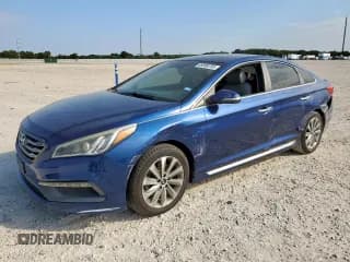 ✅ 2017 Hyundai Sonata Sport • VIN: 5NPE34AF7HH502980 • Лот: 69399755. Опубликован ранее на Copart с пробегом 51 213 миль. Бесплатный доступ к архиву аукционных продаж из США и подробный отчёт об истории автомобиля на DreamBid. Изображение 1.