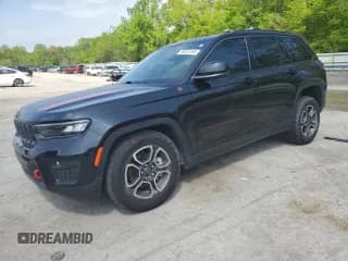 ✅ 2022 Jeep Grand Cherokee Trailhawk • VIN: 1C4RJHCG7N8574289 • Lot: 56333165. Listed on Copart with 23,522 mi. Free auction sales archive from the USA and detailed vehicle history report at DreamBid. Image 1.