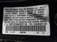 ✅ 2017 Honda Civic LX • VIN: 19XFC2F56HE221119 • Lot: 43572775. Listed on IAAI with 97,666 mi. Free auction sales archive from the USA and detailed vehicle history report at DreamBid. Image 9.