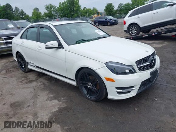 ✅ 2012 Mercedes-Benz C 300 Sport • VIN: WDDGF8BB7CF917342 • Lot: 42355638. Listed on IAAI with 127,666 mi. Free auction sales archive from the USA and detailed vehicle history report at DreamBid. Image 1.