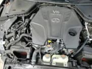 ✅ 2023 Infiniti Q50 Red Sport 400 • VIN: JN1FV7DP1PM570171 • Lot: 65433515. Listed on Copart with 20,649 mi. Free auction sales archive from the USA and detailed vehicle history report at DreamBid. Image 16.