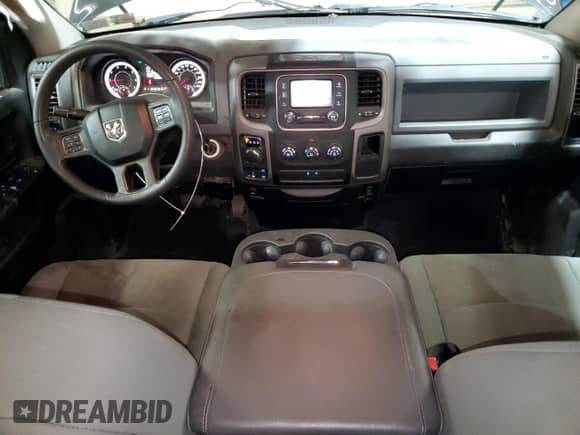 2019 Ram 1500 Tradesman with VIN 1C6RR7FG3KS534893, listed as a Copart auction lot 87383215 with 47,512 mi miles and Salvage title. Bid and sale history available at DreamBid. Image 8.