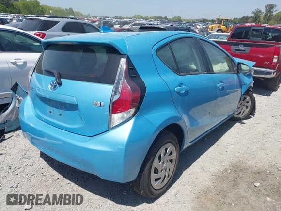 ✅ 2016 Toyota Prius One • VIN: JTDKDTB30G1139961 • Lot: 41999516. Listed on IAAI with 65,351 mi. Free auction sales archive from the USA and detailed vehicle history report at DreamBid. Image 4.
