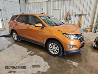 2018 Chevrolet Equinox LT с VIN 2GNAXSEV4J6209791, выставлен на аукционе Copart как лот 89737695 с пробегом 80 907 миль миль и Чистый • Clean title. История ставок и продаж доступна на DreamBid. Изображение 4.