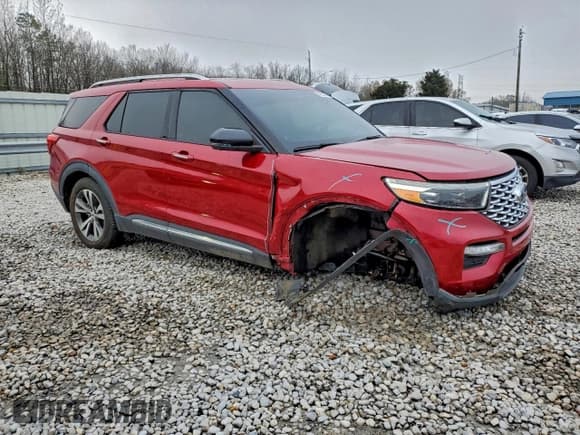 ✅ 2020 Ford Explorer Platinum • VIN: 1FM5K8HCXLGA48500 • Лот: 94050795. Опубликован ранее на Copart с пробегом 88 548 миль. Бесплатный доступ к архиву аукционных продаж из США и подробный отчёт об истории автомобиля на DreamBid. Изображение 4.