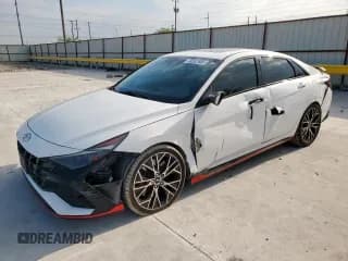 ✅ 2022 Hyundai Elantra • VIN: KMHLW4AK6NU005119 • Lot: 70282905. Listed on Copart with 59,227 mi. Free auction sales archive from the USA and detailed vehicle history report at DreamBid. Image 1.