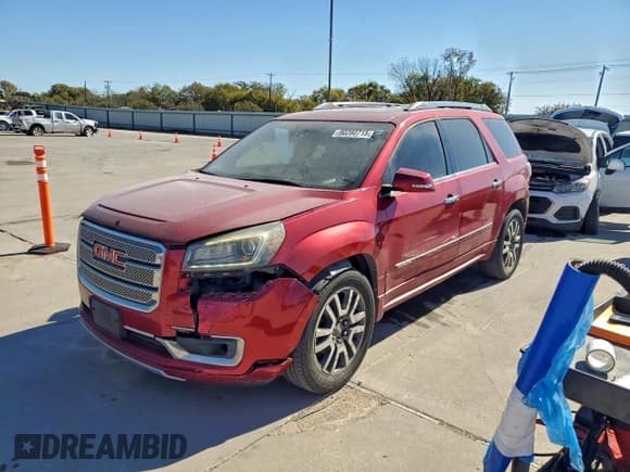 ✅ 2014 GMC Acadia Denali • VIN: 1GKKRTKD8EJ122174 • Lot: 90280715. Wystawiony na Copart z przebiegiem 144 695 mil. Bezpłatny archiwum sprzedaży aukcyjnych z USA i szczegółowy raport historii pojazdu na DreamBid. Zdjęcie 1.