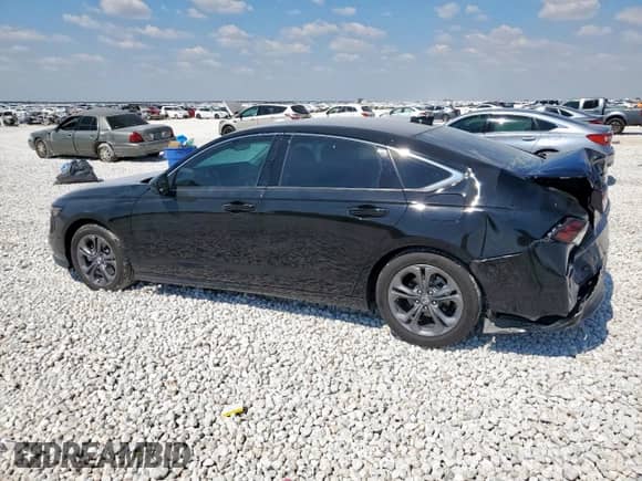 2023 Honda Accord EX-L with VIN 1HGCY2F60PA066213, listed as a Copart auction lot 81945865 with 28,471 mi miles and Salvage title. Bid and sale history available at DreamBid. Image 2.