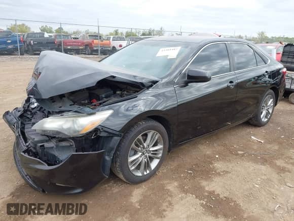 2016 Toyota Camry SE with VIN 4T1BF1FK3GU136157, listed as a IAAI auction lot 43381487 with 114,785 mi miles and . Bid and sale history available at DreamBid. Image 2.