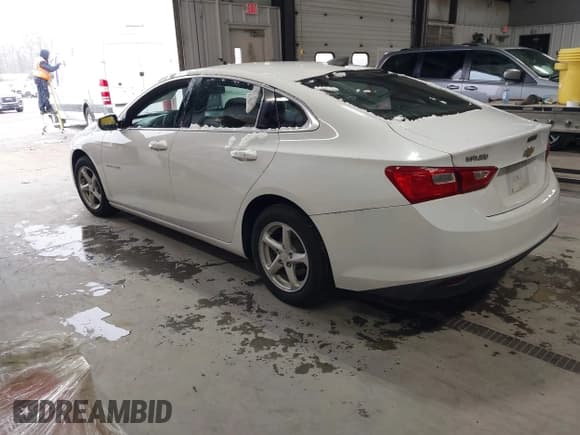 ✅ 2016 Chevrolet Malibu LS • VIN: 1G1ZB5ST1GF329795 • Lot: 43867441. Listed on IAAI with 251,357 mi. Free auction sales archive from the USA and detailed vehicle history report at DreamBid. Image 3.