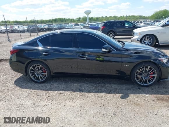✅ 2019 Infiniti Q50 Red Sport 400 • VIN: JN1FV7AR0KM830168 • Lot: 42204874. Wystawiony na IAAI z przebiegiem 48 285 mil. Bezpłatny archiwum sprzedaży aukcyjnych z USA i szczegółowy raport historii pojazdu na DreamBid. Zdjęcie 13.