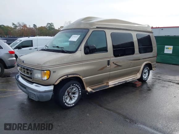 ✅ 2000 Ford Econoline Cargo Recreational • VIN: 1FDRE14L6YHA72638 • Лот: 43716312. Опубликован ранее на IAAI с пробегом 161 170 миль. Бесплатный доступ к архиву аукционных продаж из США и подробный отчёт об истории автомобиля на DreamBid. Изображение 2.
