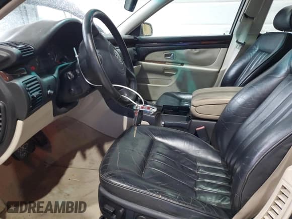 ✅ 1999 Audi A8 • VIN: WAUBG34D4XN000466 • Lot: 67342675. Listed on Copart with 166,200 mi. Free auction sales archive from the USA and detailed vehicle history report at DreamBid. Image 7.