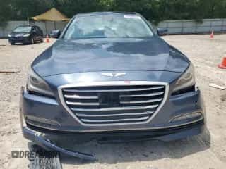 2015 Hyundai Genesis 5.0L z VIN KMHGN4JF1FU059842, wystawiony jako Copart lot #53890334 z przebiegiem 84 182 mil mil oraz Szkoda całkowita • Salvage title. Historia ofert i sprzedaży dostępna na DreamBid. Obrazek 5.