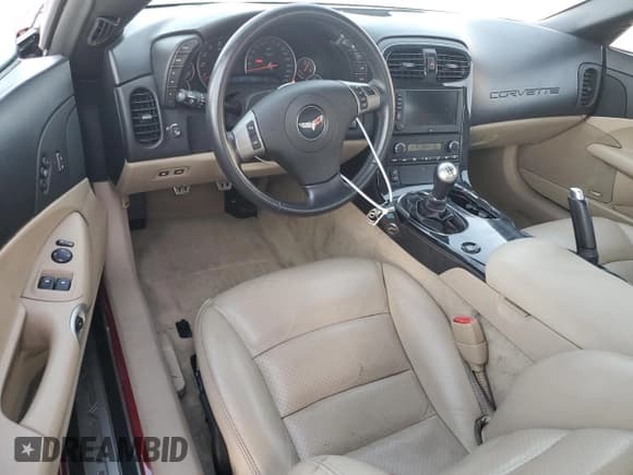 ✅ 2010 Chevrolet Corvette Grand Sport 3LT • VIN: 1G1YS2DW3A5101716 • Lot: 75716624. Listed on Copart with 48,822 mi. Free auction sales archive from the USA and detailed vehicle history report at DreamBid. Image 8.