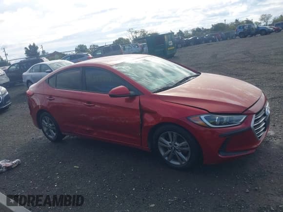 ✅ 2017 Hyundai Elantra Limited • VIN: 5NPD84LF1HH179455 • Lot: 43397337. Listed on IAAI with 51,162 mi. Free auction sales archive from the USA and detailed vehicle history report at DreamBid. Image 13.