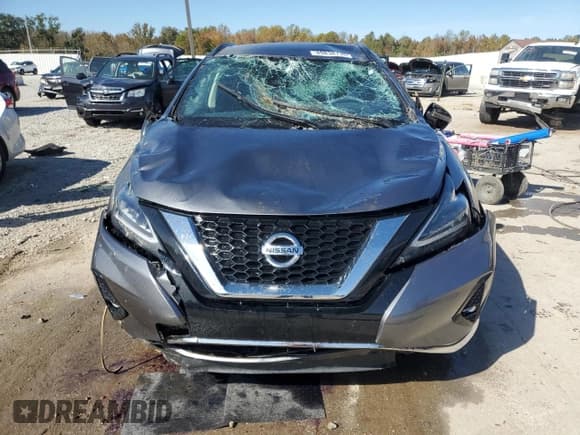 ✅ 2022 Nissan Murano SV • VIN: 5N1AZ2BS4NC126660 • Лот: 89838735. Опубликован ранее на Copart с пробегом 37 829 миль. Бесплатный доступ к архиву аукционных продаж из США и подробный отчёт об истории автомобиля на DreamBid. Изображение 5.