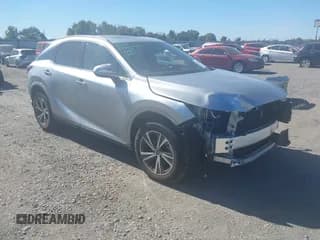 ✅ 2023 Lexus RX 350 Luxury • VIN: 2T2BAMBA0PC004614 • Lot: 43450392. Wystawiony na IAAI z przebiegiem 4 748 mil. Bezpłatny archiwum sprzedaży aukcyjnych z USA i szczegółowy raport historii pojazdu na DreamBid. Zdjęcie 1.