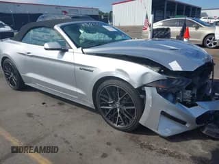 ✅ 2019 Ford Mustang EcoBoost • VIN: 1FATP8UH8K5170870 • Lot: 43175281. Listed on IAAI with 121,110 mi. Free auction sales archive from the USA and detailed vehicle history report at DreamBid. Image 1.