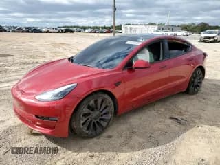 ✅ 2022 Tesla Model 3 Performance • VIN: 5YJ3E1EC1NF262979 • Lot: 85406645. Listed on Copart with Not provided. Free auction sales archive from the USA and detailed vehicle history report at DreamBid. Image 1.