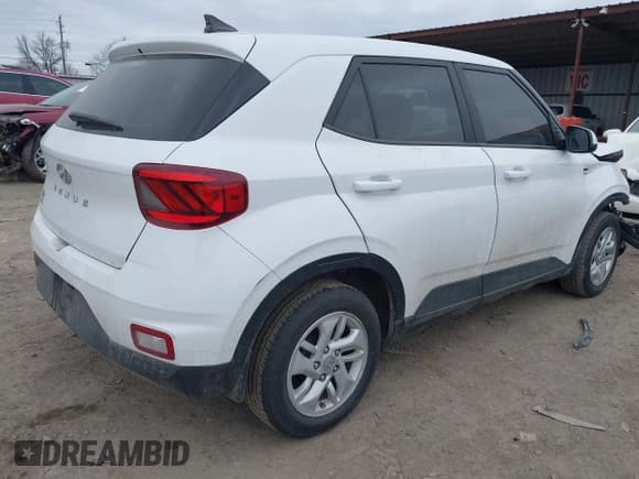 ✅ 2021 Hyundai Venue SE • VIN: KMHRB8A36MU096171 • Lot: 41537623. Listed on IAAI with 46,295 mi. Free auction sales archive from the USA and detailed vehicle history report at DreamBid. Image 4.