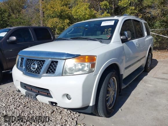 ✅ 2010 Nissan Armada Titanium • VIN: 5N1BA0ND0AN602916 • Lot: 43647404. Listed on IAAI with 259,448 mi. Free auction sales archive from the USA and detailed vehicle history report at DreamBid. Image 2.