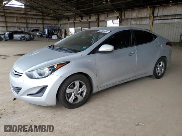 ✅ 2015 Hyundai Elantra SE • VIN: 5NPDH4AE5FH646206 • Lot: 82390695. Listed on Copart with 132,362 mi. Free auction sales archive from the USA and detailed vehicle history report at DreamBid. Image 1.