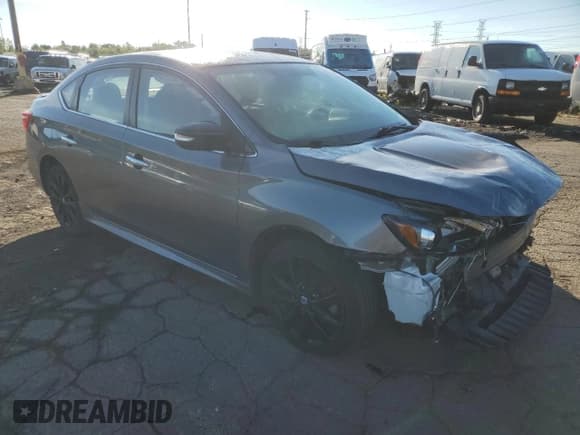 ✅ 2018 Nissan Sentra SR Turbo • VIN: 3N1CB7AP8JY236367 • Lot: 70813165. Listed on Copart with 80,465 mi. Free auction sales archive from the USA and detailed vehicle history report at DreamBid. Image 4.