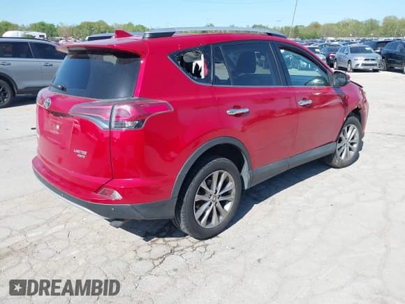 ✅ 2016 Toyota RAV4 Limited • VIN: 2T3DFREV2GW539427 • Lot: 42233024. Wystawiony na IAAI z przebiegiem 123 169 mil. Bezpłatny archiwum sprzedaży aukcyjnych z USA i szczegółowy raport historii pojazdu na DreamBid. Zdjęcie 4.
