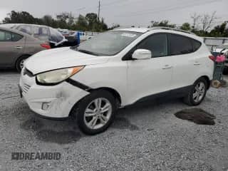 2013 Hyundai Tucson GLS z VIN KM8JUCAC4DU726165, wystawiony jako Copart lot #85112425 z przebiegiem 71 224 mil mil oraz Szkoda całkowita • Salvage title. Historia ofert i sprzedaży dostępna na DreamBid. Obrazek 1.