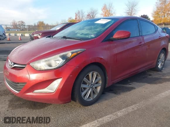 ✅ 2016 Hyundai Elantra SE • VIN: 5NPDH4AE4GH657120 • Lot: 43554480. Listed on IAAI with 231,822 mi. Free auction sales archive from the USA and detailed vehicle history report at DreamBid. Image 17.