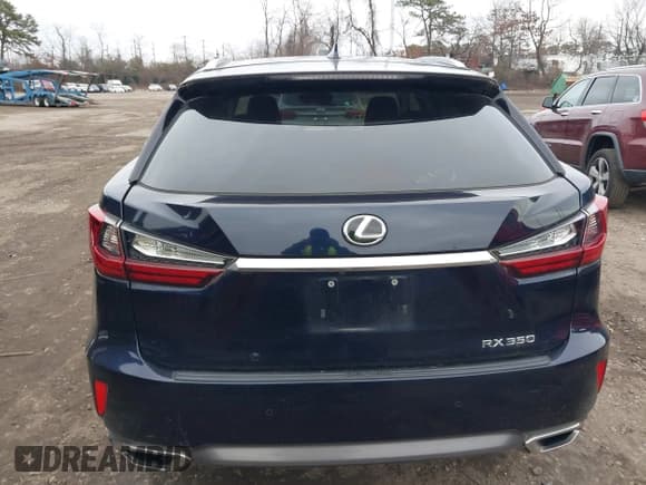 ✅ 2017 Lexus RX 350 F Sport • VIN: 2T2BZMCA8HC099092 • Lot: 43864623. Listed on IAAI with 54,510 mi. Free auction sales archive from the USA and detailed vehicle history report at DreamBid. Image 16.