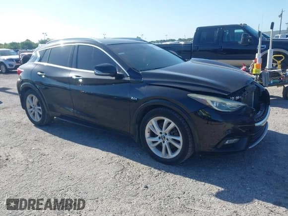 ✅ 2017 Infiniti QX30 • VIN: SJKCH5CP6HA020638 • Lot: 41972909. Wystawiony na IAAI z przebiegiem 140 997 mil. Bezpłatny archiwum sprzedaży aukcyjnych z USA i szczegółowy raport historii pojazdu na DreamBid. Zdjęcie 1.