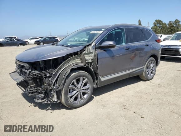 ✅ 2020 Honda CR-V Touring • VIN: 7FART6H91LE022880 • Lot: 55529035. Listed on Copart with 41,238 mi. Free auction sales archive from the USA and detailed vehicle history report at DreamBid. Image 1.