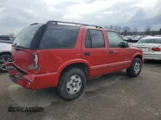 2003 Chevrolet Blazer LS z VIN 1GNDT13X73K126654, wystawiony jako Copart lot #49087644 z przebiegiem Nie podano mil oraz Nie do naprawy • Non repairable. Historia ofert i sprzedaży dostępna na DreamBid. Obrazek 3.