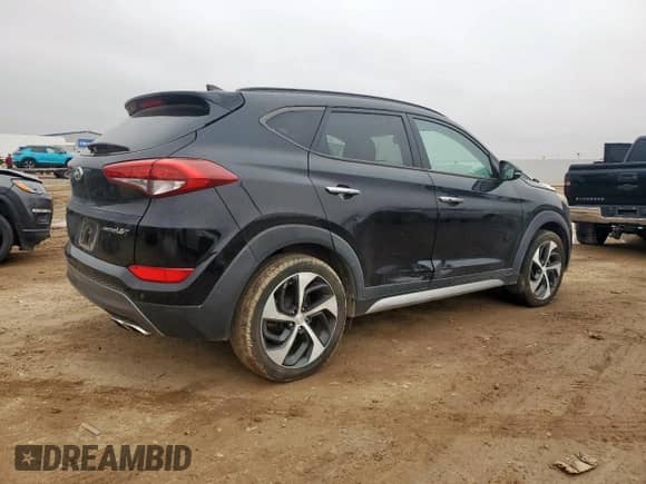 2016 Hyundai Tucson Limited with VIN KM8J33A29GU254091, listed as a Copart auction lot 81688195 with 57,373 mi miles and Clean title. Bid and sale history available at DreamBid. Image 3.