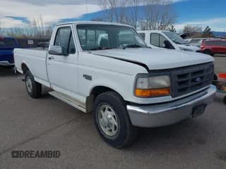 ✅ 1993 Ford F-250 • VIN: 2FTHF25H5PCA90065 • Lot: 43904733. Listed on IAAI with 173,089 mi. Free auction sales archive from the USA and detailed vehicle history report at DreamBid. Image 1.