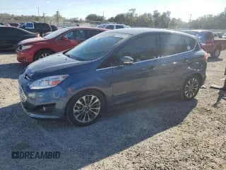 ✅ 2018 Ford C-Max Titanium • VIN: 1FADP5DU7JL104921 • Lot: 86485015. Wystawiony na Copart z przebiegiem 66 441 mil. Bezpłatny archiwum sprzedaży aukcyjnych z USA i szczegółowy raport historii pojazdu na DreamBid. Zdjęcie 1.